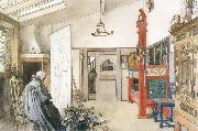 Carl Larsson The Other Half of the Studio Norge oil painting reproduction